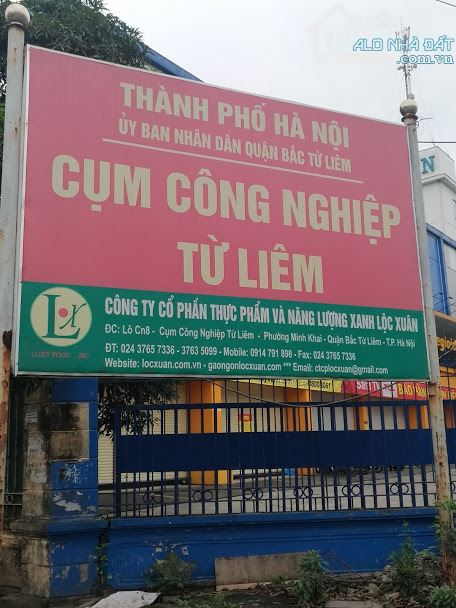 Cho thuê lâu dài kho xưởng tại  kcn Từ Liêm; có sẵn văn phòng bên trong