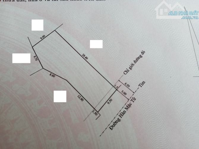 BÁN 311M MẶT TIỀN KINH DOANH HÀN MẶC TỬ, TP.HUẾ - VIEW SÔNG ĐẲNG CẤP .. GIÁ RẺ SỐC ❌ - 1