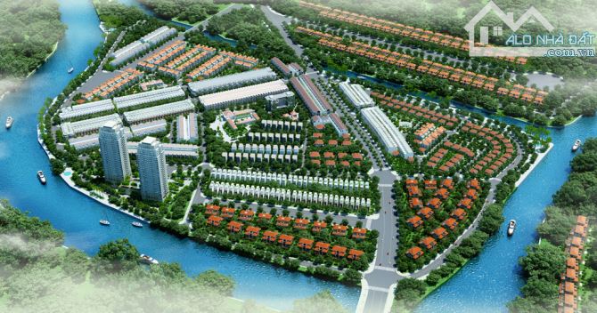 Xã lỗ 2 nền 5x20m kdc Đại Phúc Green Villas, Phạm Hùng,Bình Chánh giá 25tr/m2 rẻ giật mình - 2