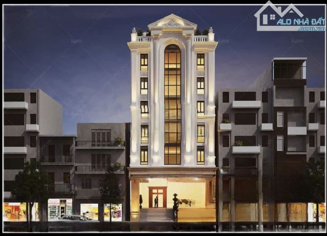 Toà nhà mặt phố Trần Thái Tông, Cầu Giấy, Hà Nội. 192m2, 8 tầng, mt 8m, 118 tỷ - 1