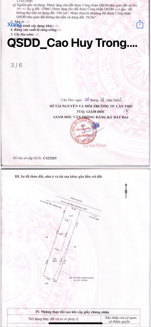 bán đất mặt tiền đường chợ mỹ khánh bông vang , xe hơi tới đất dtsd trên 530m2 - 1