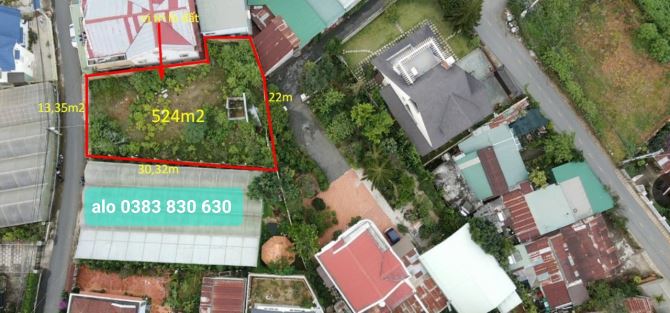 Cần bán lô đất đường Vạn Hạnh phường 8 thành phố Đà Lạt - 1