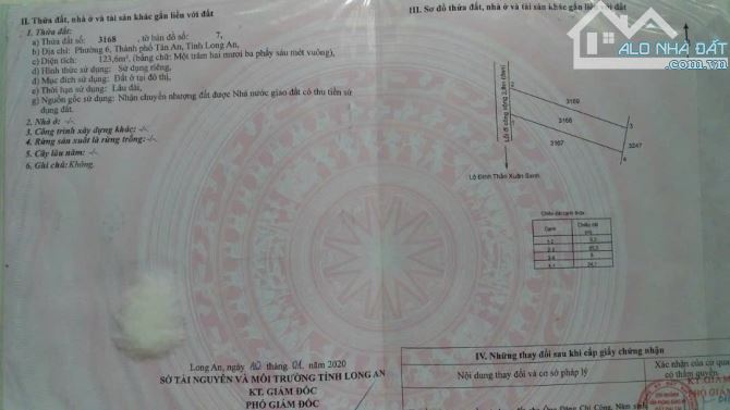 Đất hẻm đường Xóm Đình, P6, TP Tân An - 3