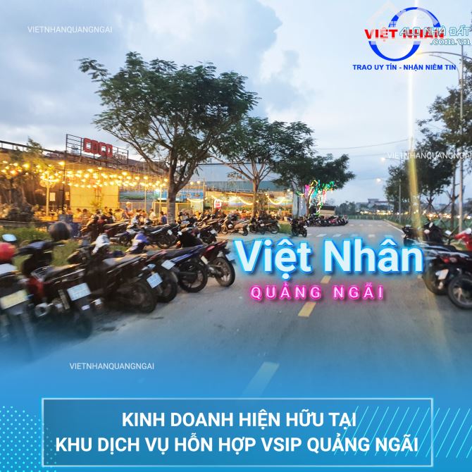 ☘️Bán đất Khu Dịch Vụ Hỗn Hợp VSIP Quảng Ngãi gần VSIP1, VSIP2, Đường Hoàng Sa Dốc Sỏi - 4