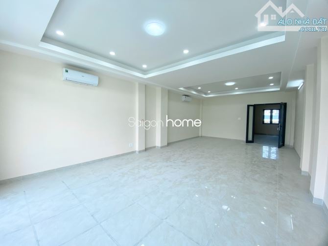 Tòa nhà mới xây 5 lầu trống suốt 400m2 - Thang máy, máy lạnh . Giá 50 triệu - 3