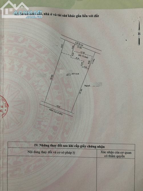 Biệt thự cách Ngã sáu Chùa Bà Bến Bạch Đằng 700m giá chỉ 9,xtr/m rẻ nhất - 1