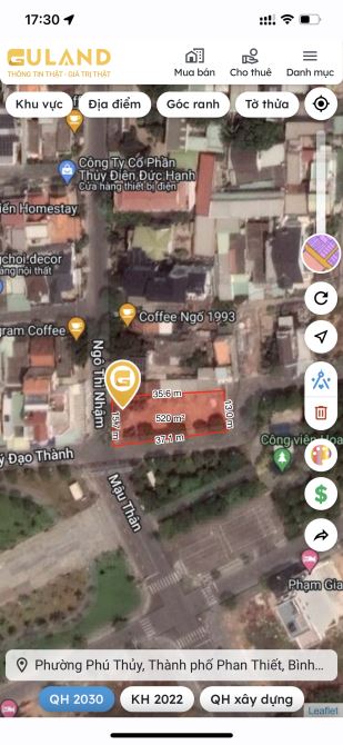 Cần Bán Lô Gốc 3 Mặt Tiền Cạnh Khu Đáng Sống Nhất Phan Thiết Chính Là Dự Án Ocean Dunes - 1