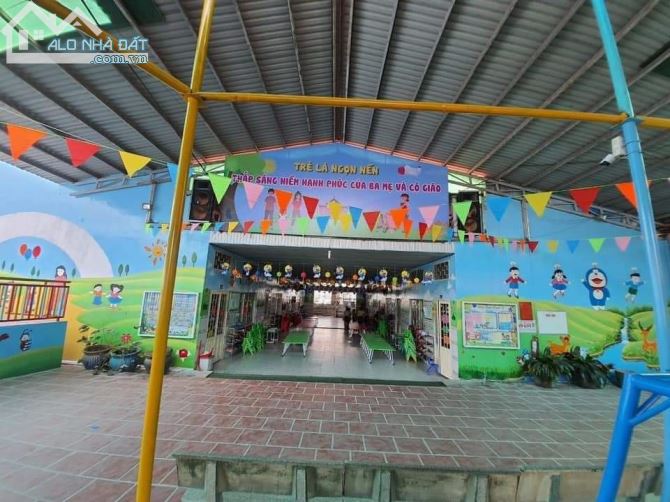 BÁN TRƯỞNG MẦM NON ĐANG HOẠT ĐỘNG ,DT 1700M2 MT ĐƯỜNG LIÊN HUYỆN DĨ AN  BINH DƯONG, DT - 2