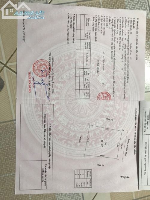 Bán đất biệt thự Thiên Phú, TP Hải Dương giá đầu tư - 1