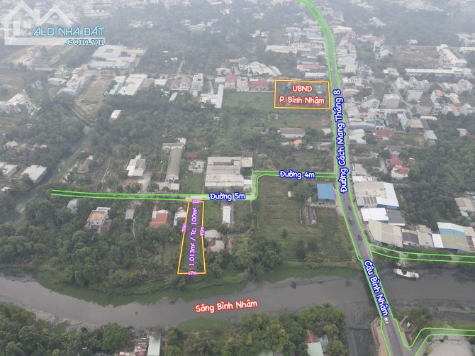 1.013m2 đất View Sông Bình Nhâm, Thuận An, Cách UBND Phường Bình Nhâm 500m - 3