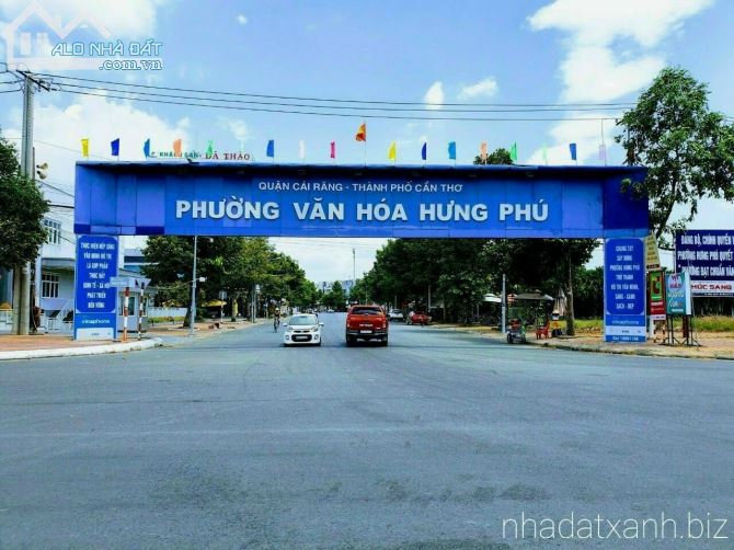 Bán đất thổ cư đường B2 khu dân cư Hưng Phú 1 Cái Răng