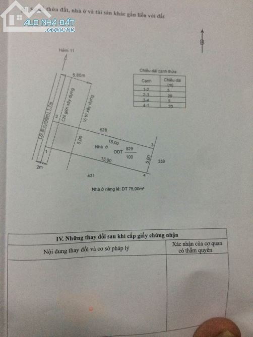 Nhà hẻm 11 đường Nguyễn Minh Trường P3 TP Tân An - 5