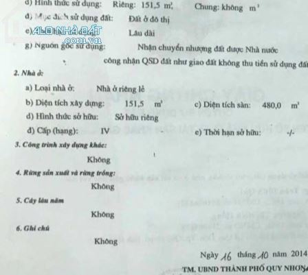 Bán văn phòng công ty thiết kế 3 tầng mặt tiền tăng bạt hổ