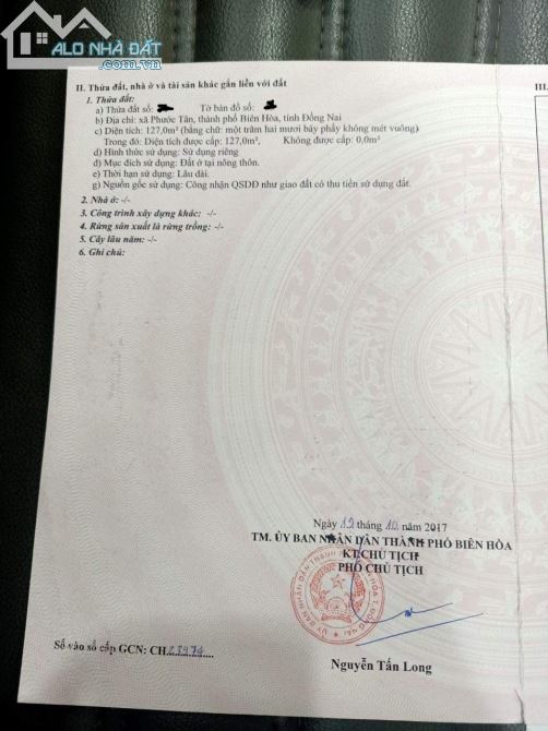 Bán nhà sổ riêng thổ cư phường Phước Tân -tp Biên Hòa-Đồng Nai. - 3