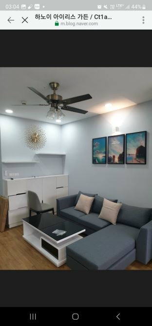 cho thuê chung cư Iris Garden 65m, 2 PN, 2 VS đủ đồ - 2