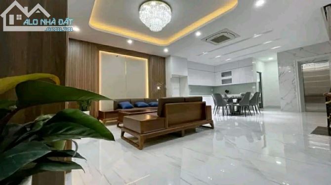 Cho thuê gấp nhà Đền Lừ 80m2, 6T, Thang Máy, MT 7m, nhà mới nguyên, Ô tô tránh giá 32tr