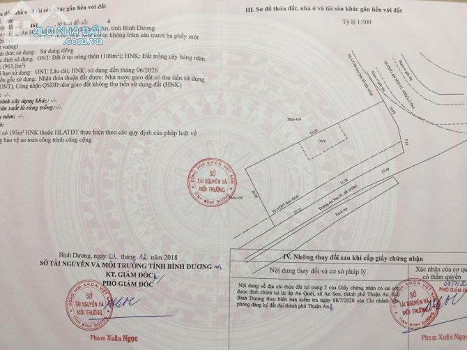 1 Cặp Đất góc 2 mặt tiền Đường Nhựa Lớn, Cách Sông SG 250m, Cách Đường VĐ3 chỉ 200m - 5