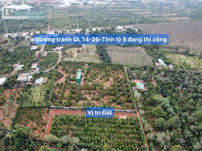 Lô đất sào buôn Ju quy hoạch đất ở gần đường tránh Quốc lộ 14-26