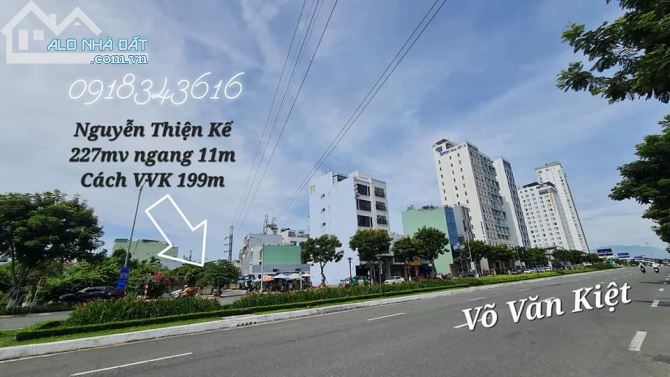 227mv ngang 11m đất biển Mỹ Khê, ngay Võ Văn Kiệt