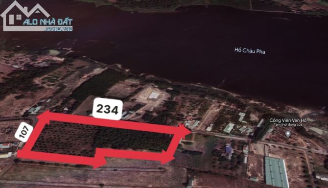 Đất view trực diện hồ Châu Pha, từ 4tr/m2 - 1