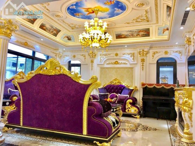 Biệt thự Khu Lão Thành CM. DT 300m2,  xây 4 tầng,  Mt 15m, có hầm. Lô góc. Đẹp long lanh - 1