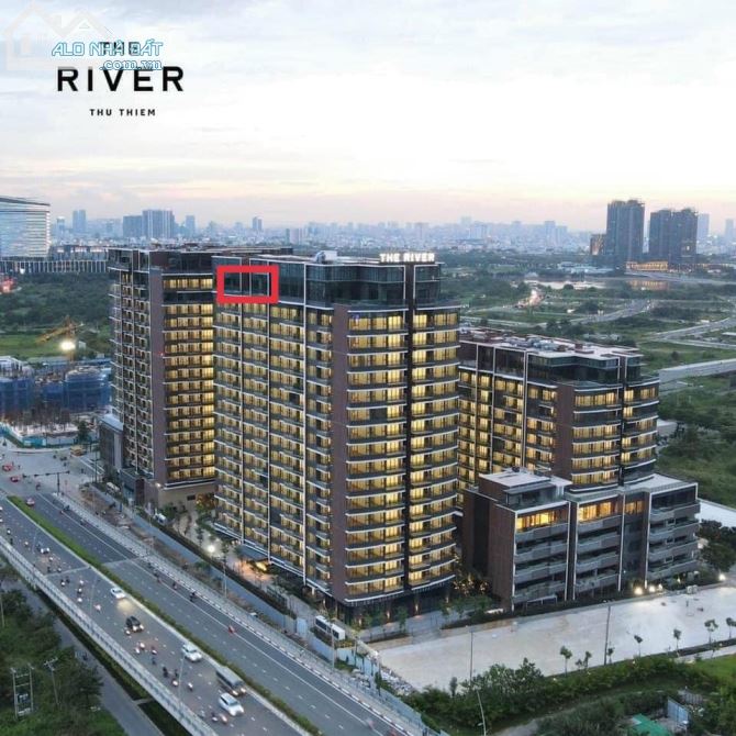 Penthouse The River Thủ Thiêm Thang Máy Riêng 2 Balcony 291m2