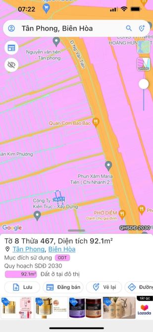 Kẹt Bán đất tặng nhà cấp 4 full thổ cư tại hẻm 12 đường Nguyễn Văn Tiên, P. Tân Phong - 1
