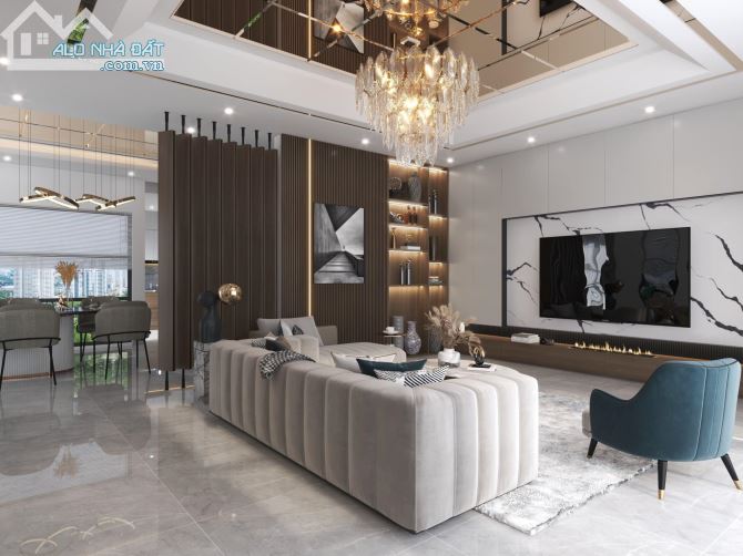 BÁN BIỆT THỰ ĐƠN LẬP – SIÊU PHẨM 3 MẶT THOÁNG 360M2 – KĐT HÀ PHONG – TRUNG TÂM MÊ LINH - 4
