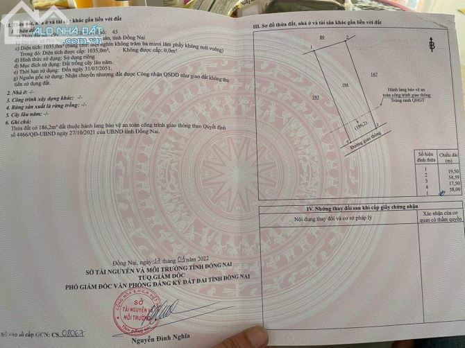 CẦN BÁN VƯỜN XOÀI ĐÀI LOAN 1035M2 CÓ 15M MẶT TIỀN ĐƯỜNG SẮP ĐỔ NHỰA GIÁ CHỈ 870TR