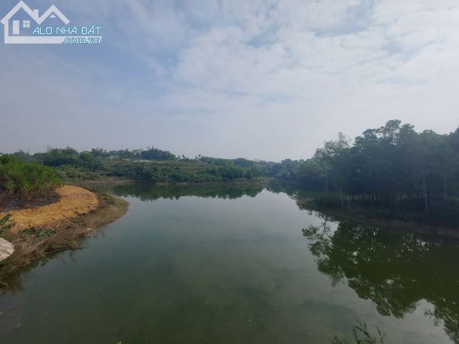 3.x TRIỆU 1M2! 1600M2 ĐẤT BÁM HỒ, BÁM ĐƯỜNG RỘNG 8M tại Cư Yên Lương Sơn - 2