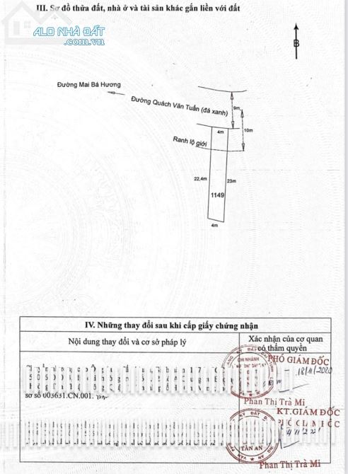 Đất mt, đường Quách Văn Tuấn, P5, TP Tân An. - 3