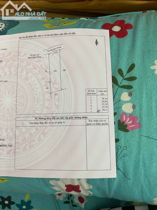 LÔ ĐẤT BIỆT THỰ VƯỜN KẾ BÊN TRƯỜNG HỌC 1599M2(20MX80M) GẦN QUỐC LỘ 20 CHỈ 2TY3 - 1