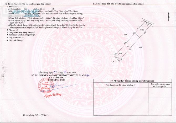 Bán đất nền khu dân Bình Nghị-Gò Công-Tiền Giang - 4