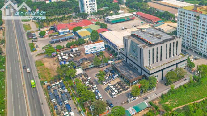 Cho thuê Kho, VP tòa Huyndai Kinh Bắc, Mê Linh,1000 - 1700m2/1 sàn,có trần sàn,điều hòa