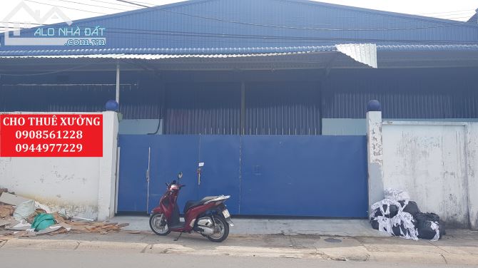 CHO THUÊ NHÀ XƯỞNG PHƯỜNG AN PHÚ ĐÔNG DT: 500M2 GIÁ 30 TRIÊU/THÁNG