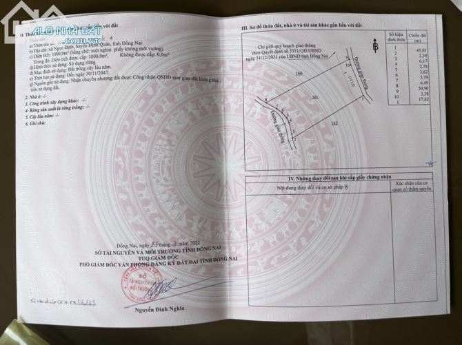 MẶT TIỀN BÊ TÔNG ĐƯỢC 21M VƠI DIỆN TÍCH 1000M2(21MX45M) ĐẤT NỞ HẬU 25M CHỈ 950TR