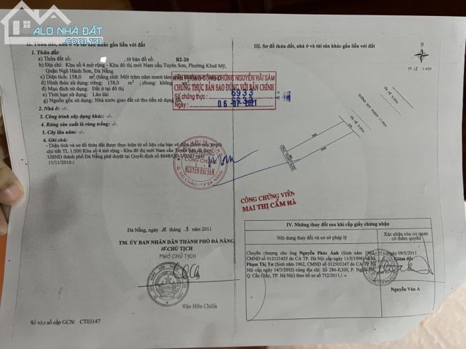 Bán đất Đoàn Khuê - 158m2, đường lớn, Nam Việt Á, Khuê Mỹ, Đà Nẵng