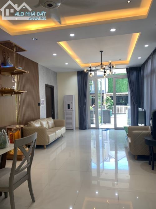 BIỆT THỰ SÂN VƯỜN  190M2, NGANG 8.5M, 3 LẦU MỚI, 8PN, KHU TOÀN NHÀ GIẦU, DÂN TRÍ CAO. - 4
