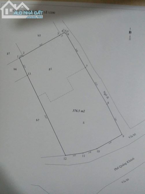 💥 Đất vàng Mặt phố Quảng Khánh, Tây Hồ 342m2 C4, MT 15m, Chỉ 300 Tỷ 💥 - 1