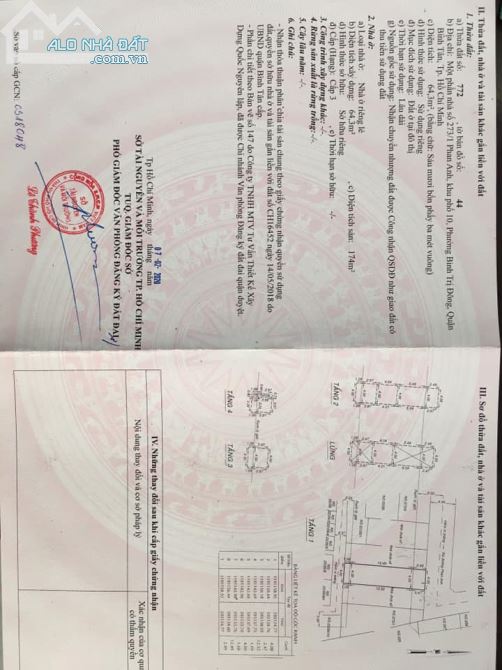 Bán lô đất HXH đường Phan Anh ngay Ngã Tư 4 Xã , dt 4x15m xây dự tự do : giá 4,3 tỷ
