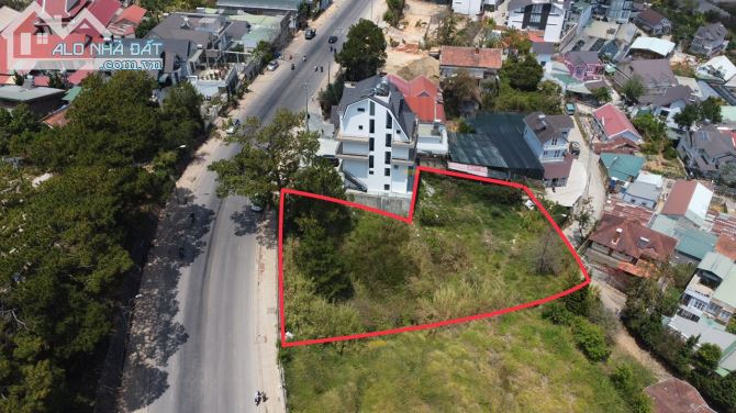 Bán lô đất xây khách sạn view thung lũng mặt tiền đường Hùng Vương thành phố Đà Lạt - 3
