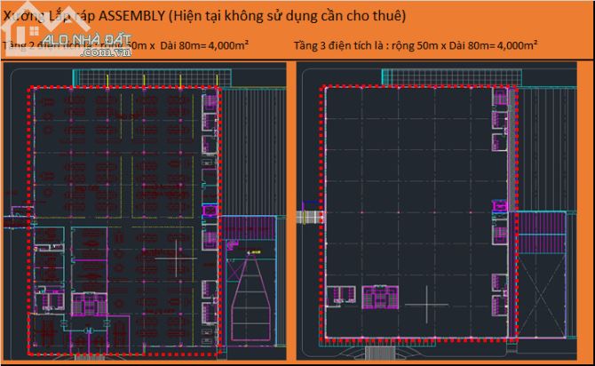 Cho thuê toàn bộ nhà máy 3 tầng tổng 2.5ha kho xưởng tại KCN Đồng Văn 2,Duy Tiên,Hà Nam - 3