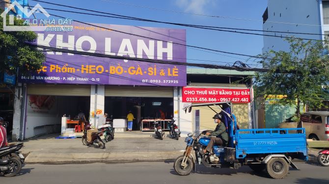 Mặt tiền Lê Văn Khương gần Nguyễn Ảnh Thủ, Q12, DT: 5x27m, giá chỉ 14.5 tỷ TL