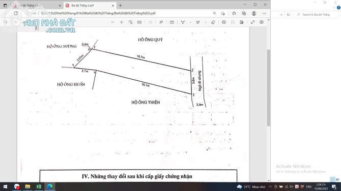 Chưa đến 1 tỷ sỡ hữu lô 62,4m2, đường thông 3,6m tại Quỳnh Cư – Hùng Vương – Hồng Bàng - 1