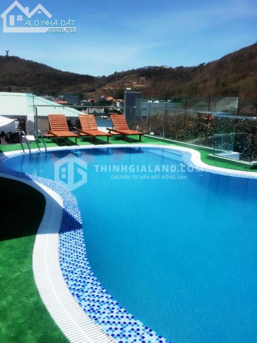 CẦN BÁN CĂN KHÁCH SẠN GÓC 2 MẶT TIỀN ĐƯỜNG PHAN CHU TRINH P2 TPVT 20x20 CÓ 40 PHÒNG 7 LẦU - 2