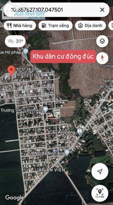 🆘 CHỦ NGỢP GIẢM SÂU từ 3,2 Tỷ chỉ còn 2,1 Tỷ. Tổng DT: 192m2 (có 152m2 Thổ Cư), Ngang 11M - 3