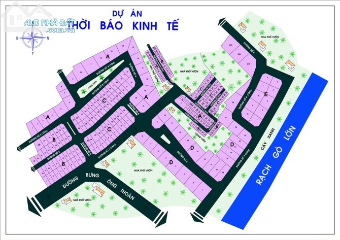 Cần bán nền đất DA Thời Báo Kinh Tế Sài Gòn đường Bưng Ông Thoàn giá cần bán 10/2024 - 1