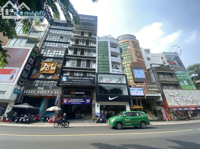 Building MT Hai Bà Trưng, Q3, Nh 7.6 x 26.4m, H 10L, hđt 445tr/th, Giá 159 tỷ