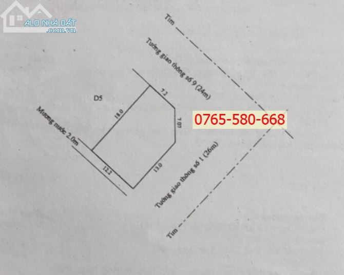 DUY NHẤT LÔ VIP NHẤT KHU AN ĐÔNG 2 MẶT TIỀN ÂU LẠC 26M VÀ ĐƯỜNG CHÍNH CHI LĂNG 24M - 1