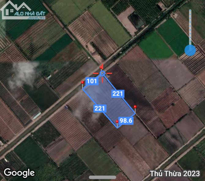Bán đất mặt tiền kênh 2 , xã Tân Thành huyện Thủ Thừa, Long An - 4